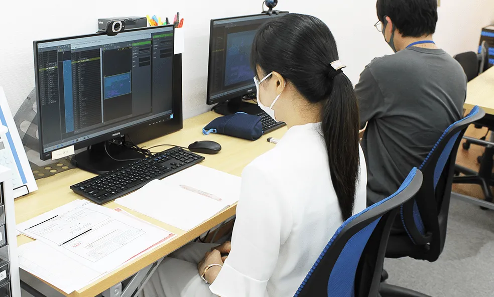 組版作業に携わるメンバーの声